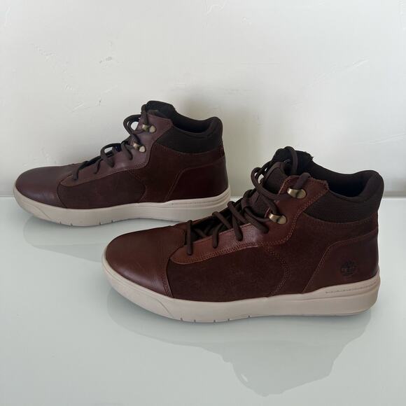 Timberland Seneca Bay Sneaker Boot Men's Size 12 Brown - Picture 5 of 10